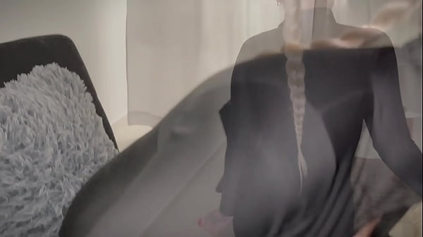 Having really hard sex with my neighbor after she asked me for help at home because her husband left her alone - TheYoungNico