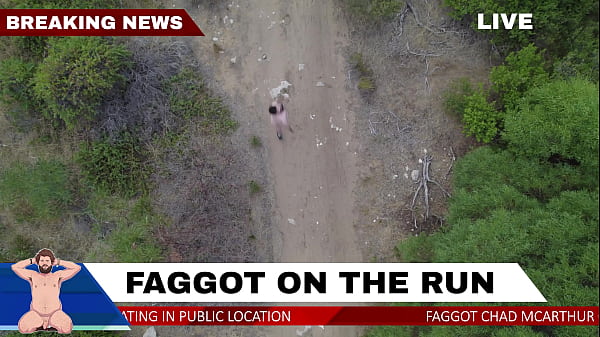 Meztelen férfi fut a híradóban