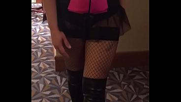 Basque, tights and boots