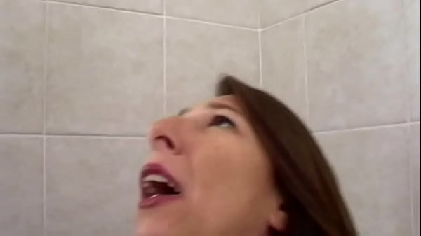 Amateur porn movies in the bathroom I pee and then lick my wet pussy