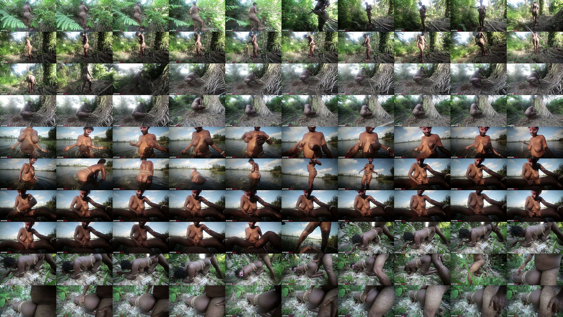 I fucked a busty thick tribe lady in the middle of her village 预览图