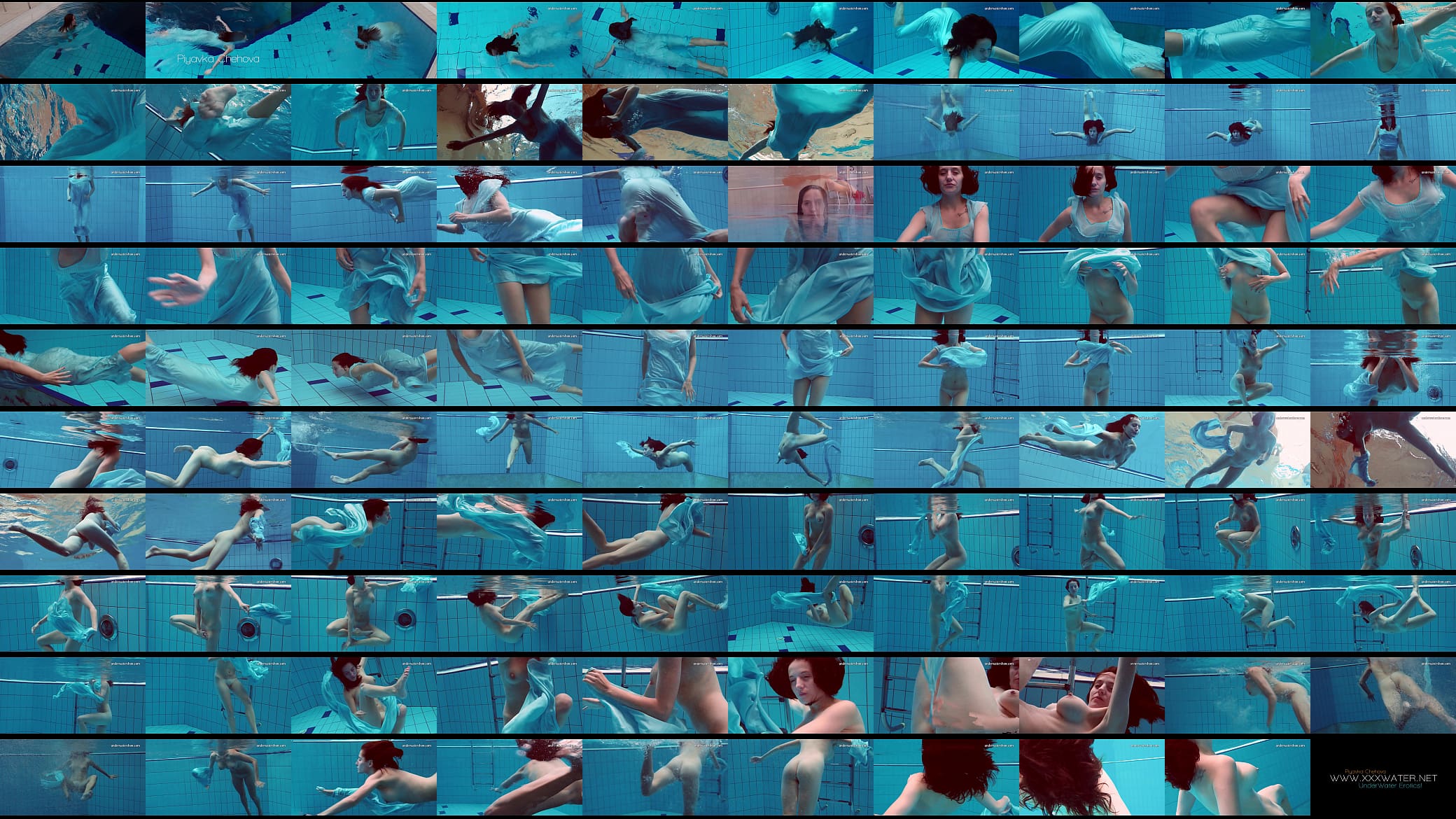 Big natural tits teen Piyavka Chehova swimming naked 预览图