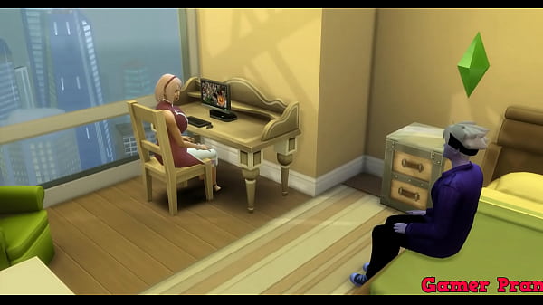 Naruto Cap 1 enters Sakura's room to talk and ends up fucking her without anal compassion and ends up fucking her inside