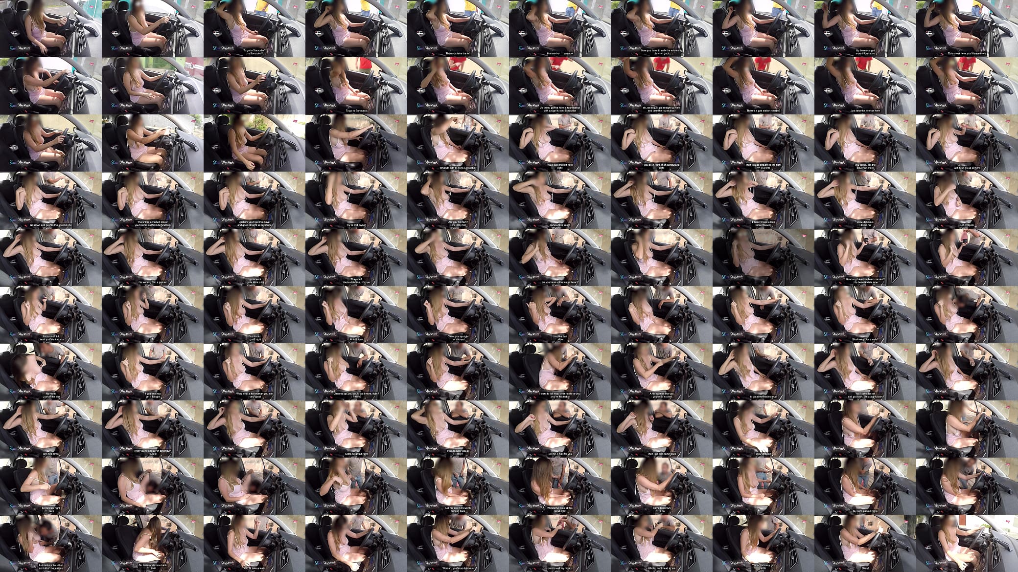 Asking strangers for information, Met a very naughty stranger and he sucked my pussy 预览图