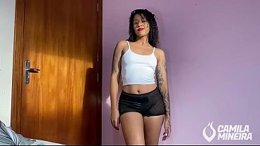 COM TES&Atilde;O, SAFADA FOI PEGA NO FLAGRA DAN&Ccedil;ANDO PELADA