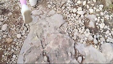 ''Fuck fuck car...in the Mountains !!!'' ( hard version for FREE! ) with the incr&eacute;dible Kat Loba (crazy tatoo girl !)