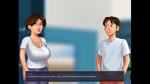 Download Video - Summertime Saga ep 17 - Ajudando no jardim e Pegando nos peitos e Bunda da Diane