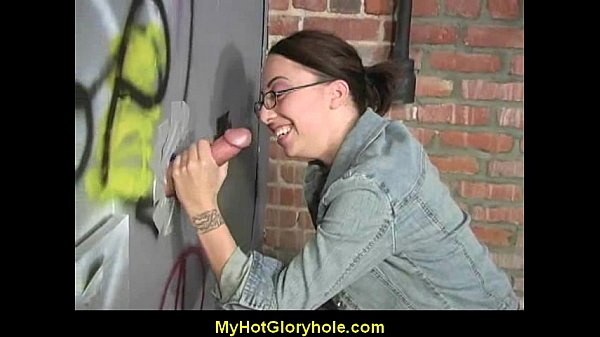 The sweet art of gloryhole dick sucking 37