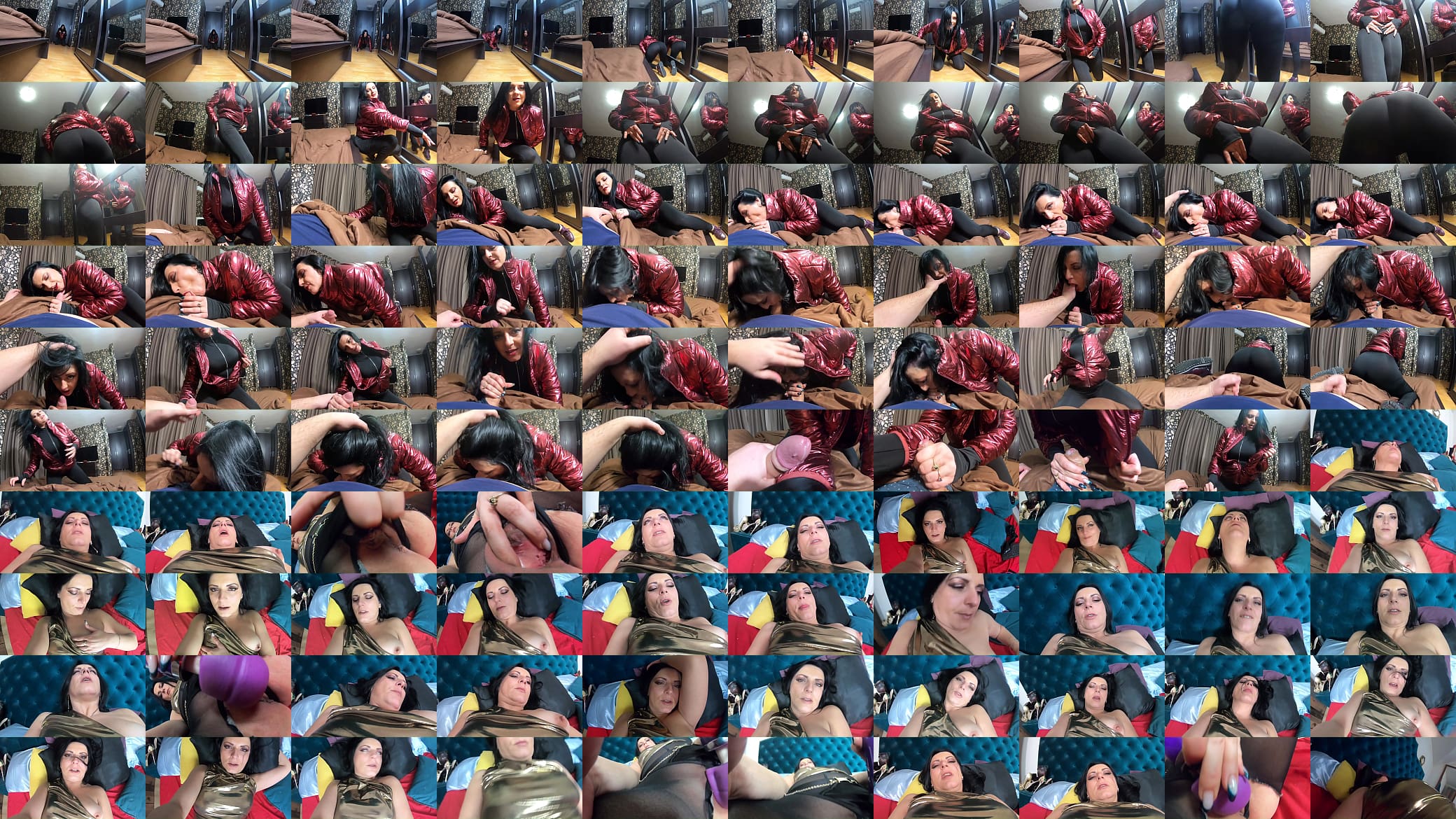 Double Pleasure with MilfyCalla &ndash; Episode 32 of 47 &ndash; Leather, Anal, Blowjob &amp; Messy Finish- preview 预览图