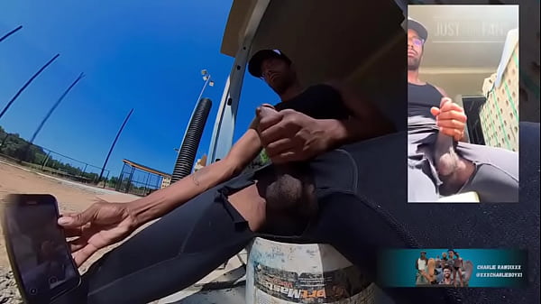 Construction site jerkoff