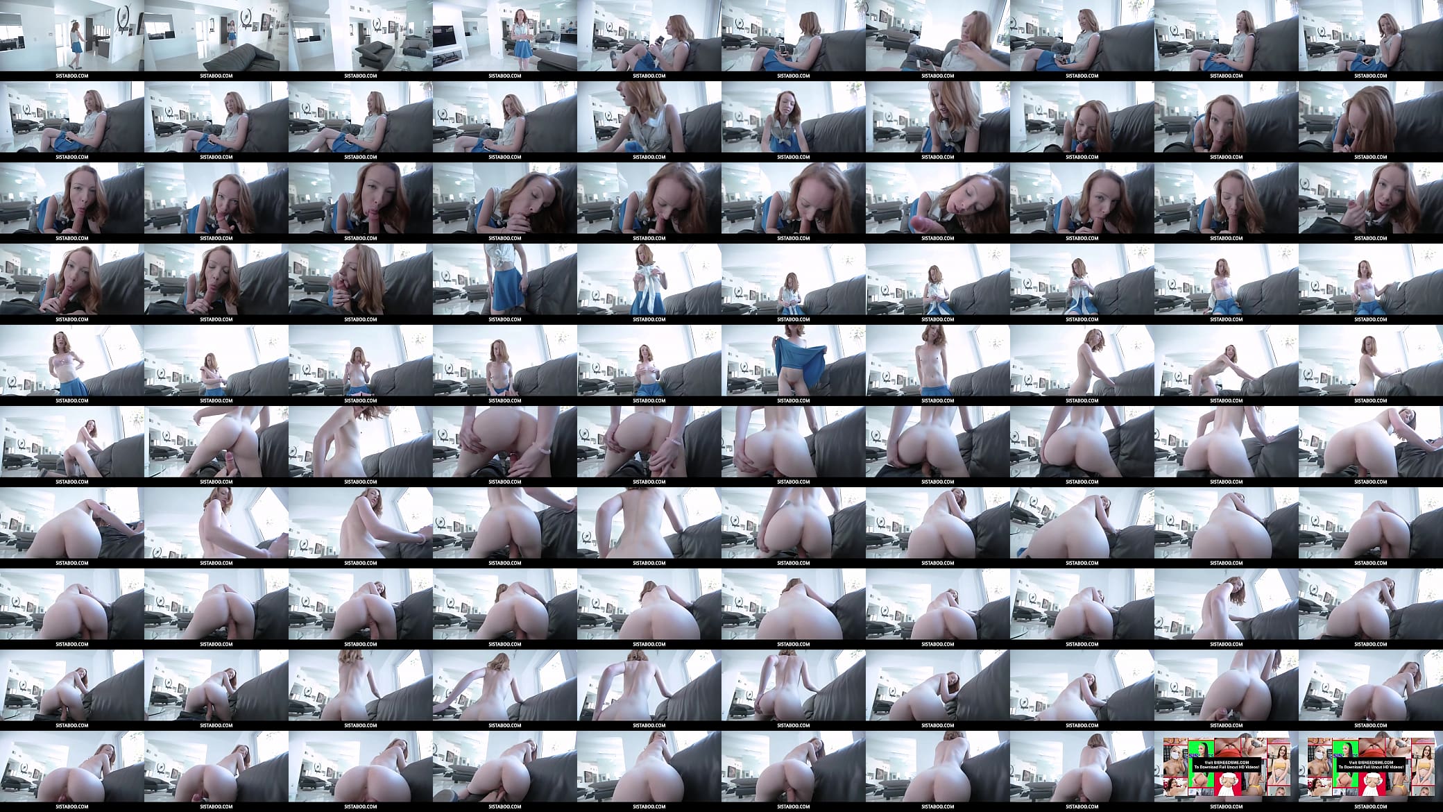SisTaboo - Teen Red Head Stepsister Fucks stepbrother After Being Stood Up 预览图