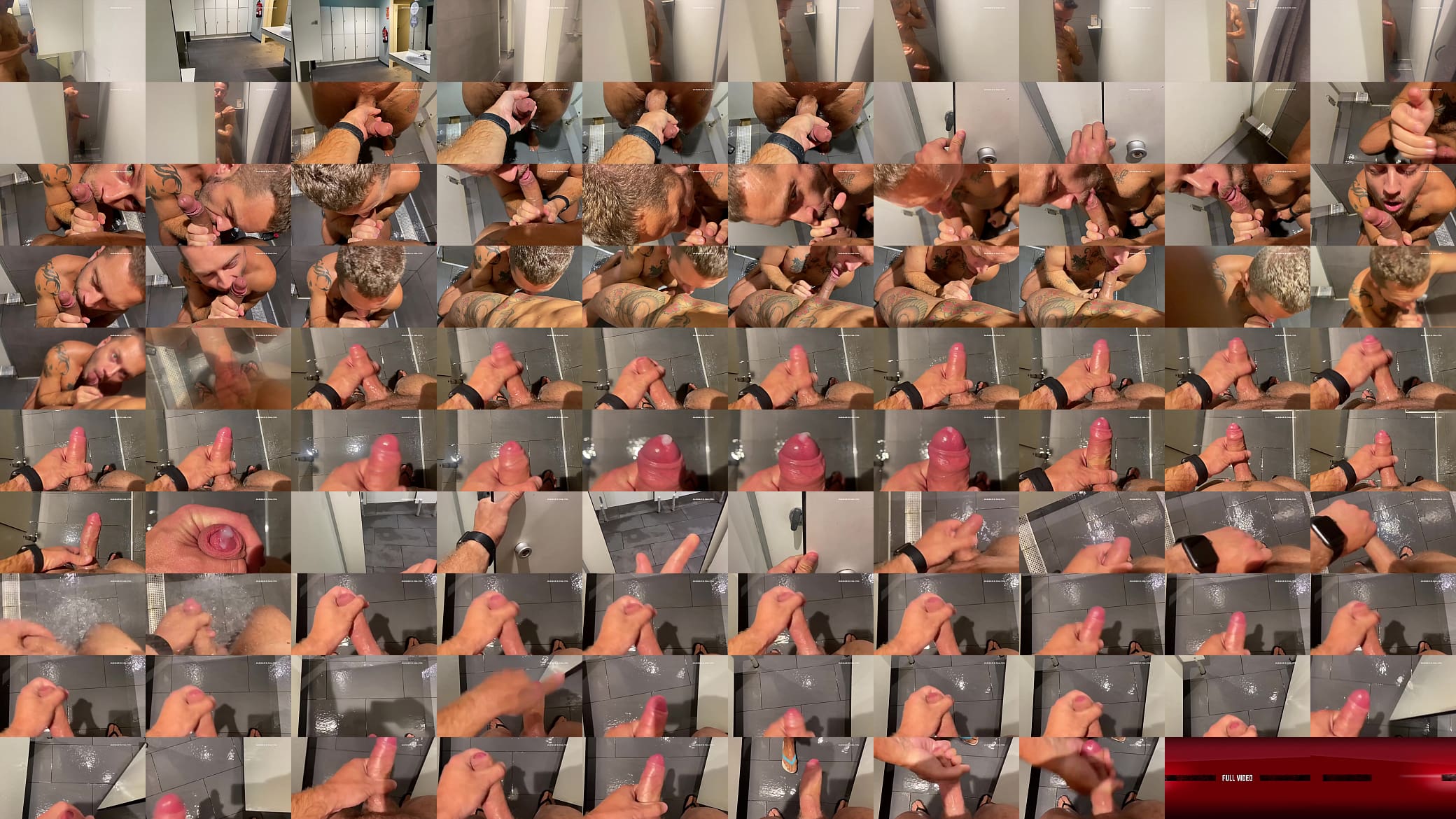 Gay cruising in the gym shower compilation 预览图