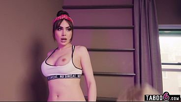 Middle Eastern and curvy blonde femboys fuck cute blonde girl