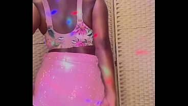 Curvy Caribbean Island Girl Female Rapper From Connecticut Shaking Fat Black Ass To Her Music