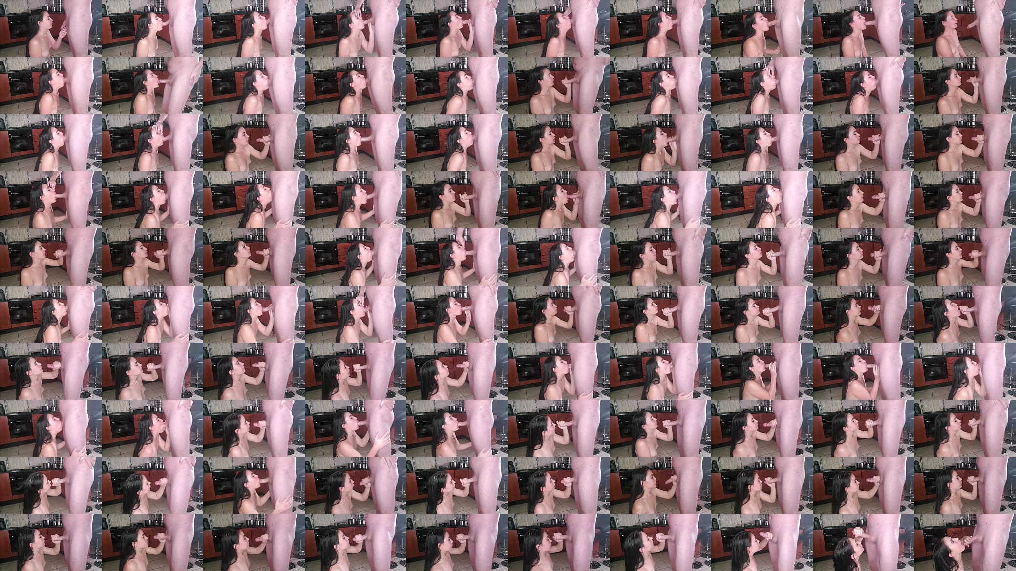 Suck my dick in the kitchen and let me cum on your face 预览图