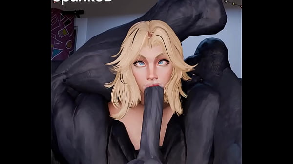 Invisible Woman Takes 19 Inches of Venom Deepthroat (Marvel Rivals 3D Hentai)
