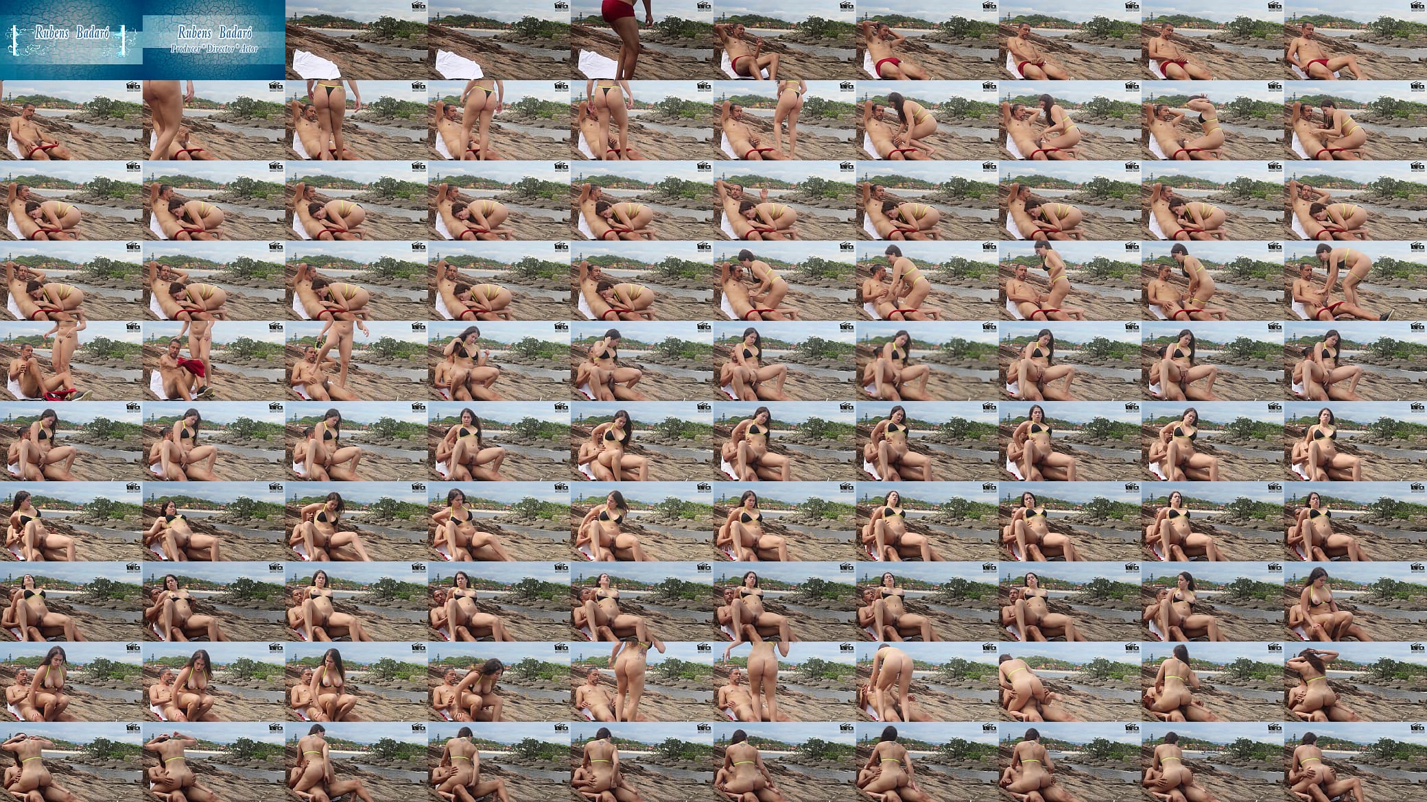 Casal Badarox vai tomar banho de mar e acaba transando na beira da praia. Manu Fox. ( Completo no xvideos red ) 预览图