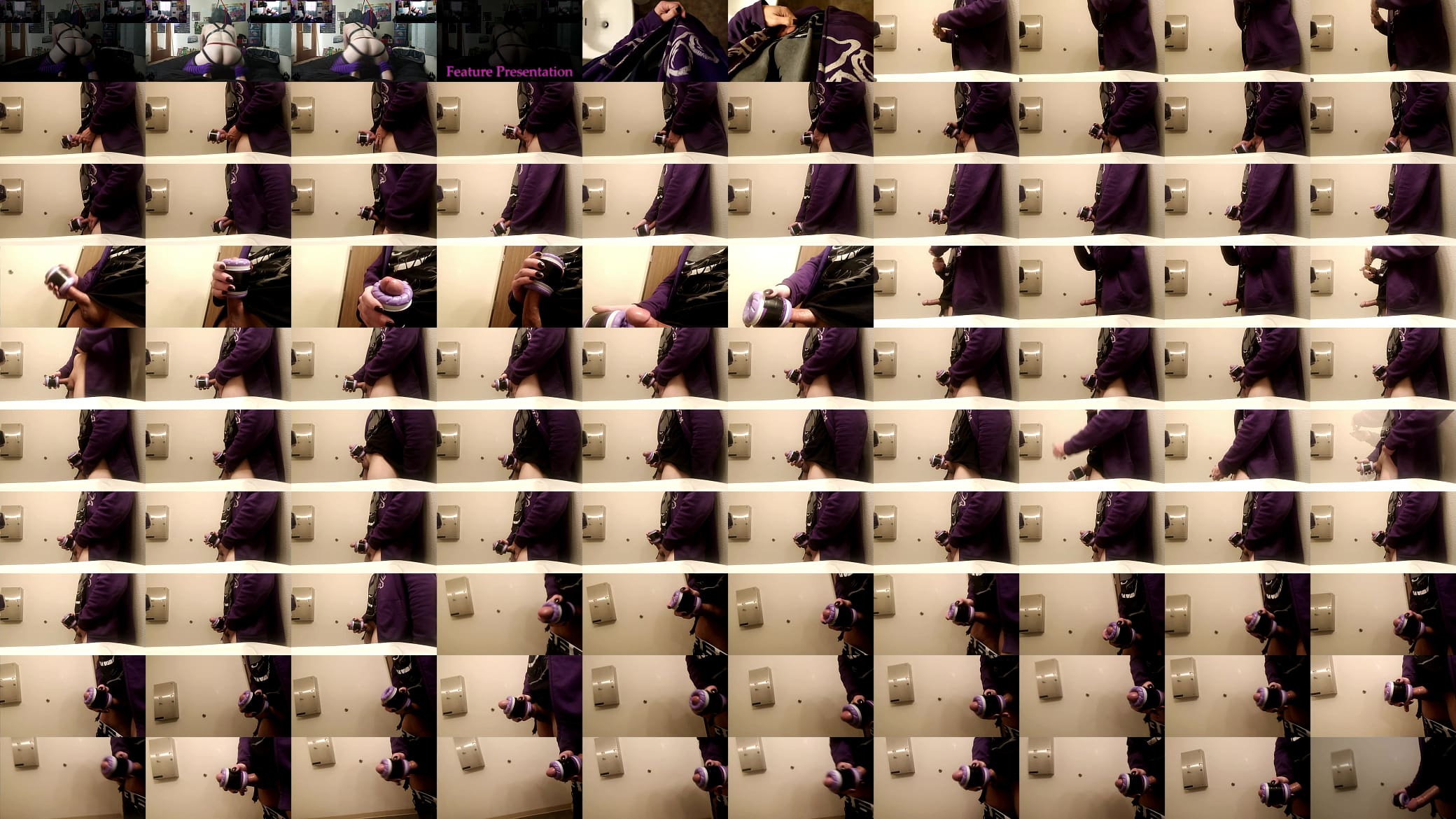 Horny Pitstop in Public Restroom 预览图