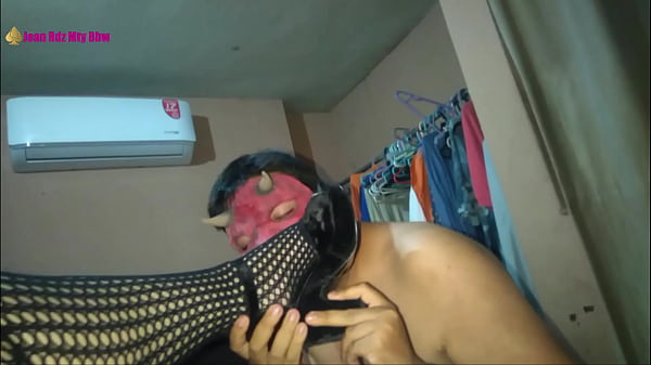 lingerie and high heels fishnet and footjob FULL