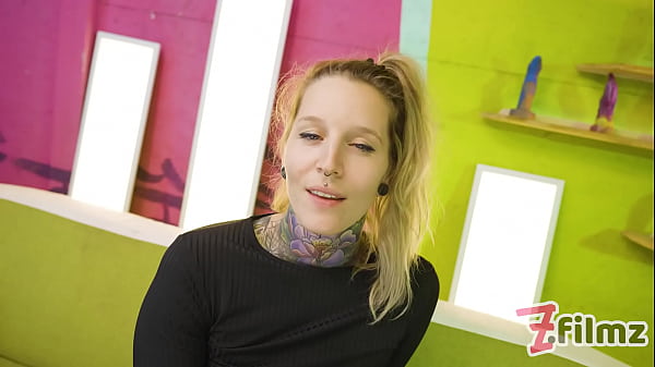 Download Video - Z-FILMZ TOYWALL EP&period;2 - ALT blonde girl with TATTOOS masturbate with crazy TOYS