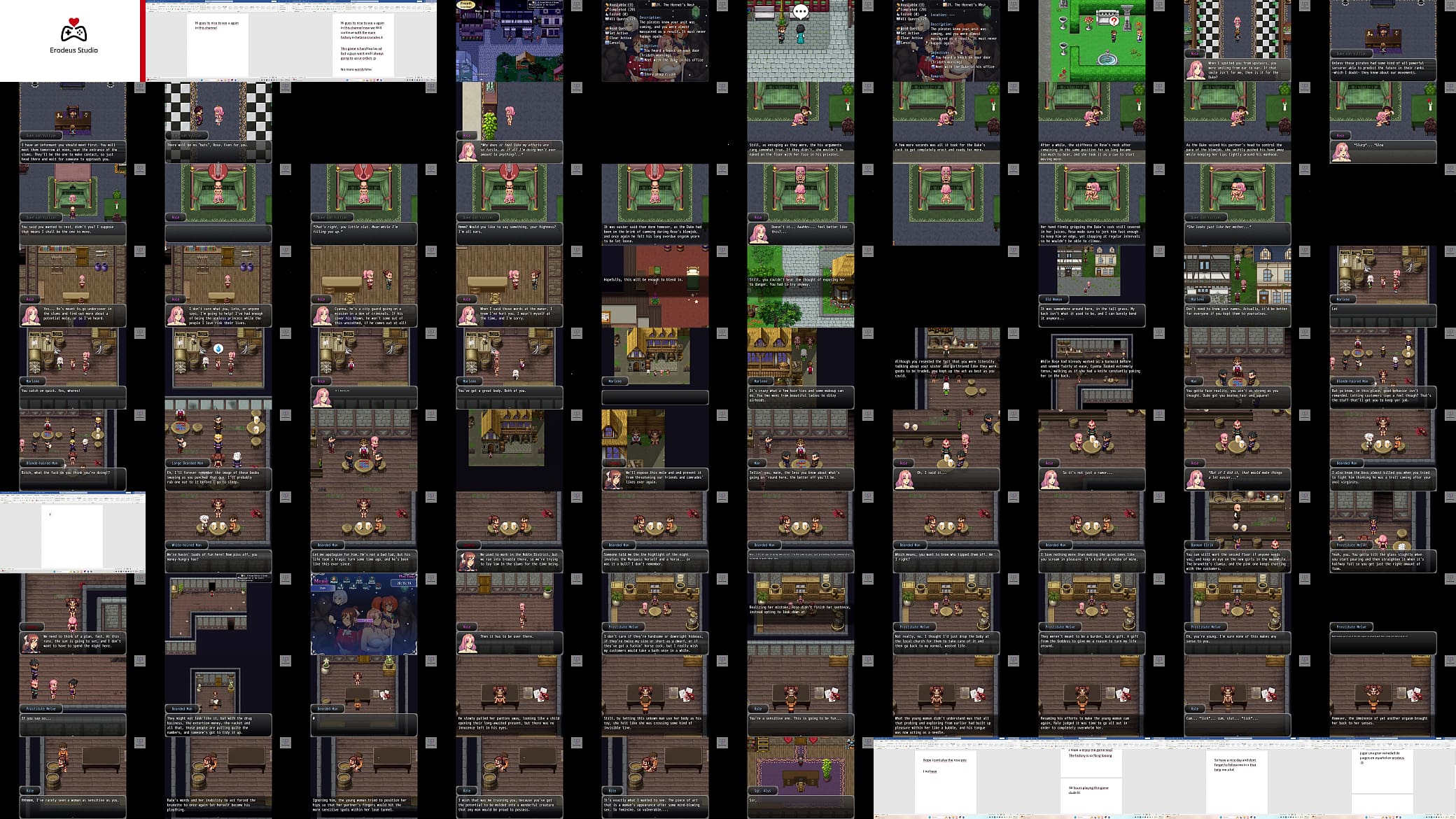 Henteria Chronicles 3 Part 19 Eng (game with pixel art no images or animated scenes) 预览图