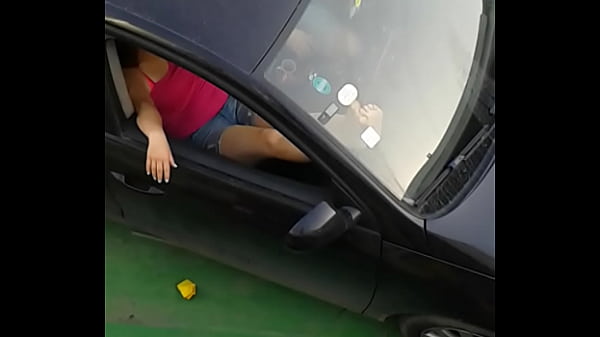Sexy Arab girl horny in public