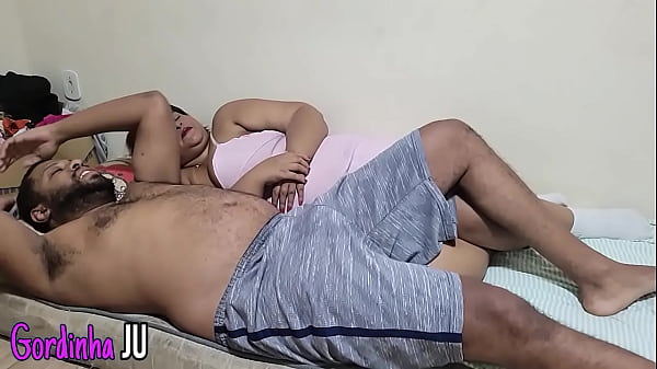Stepmother and stepson playing, wrestling and lots of cum involved