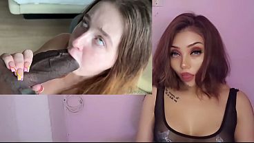 Try her first big black cock, BBC all the way down