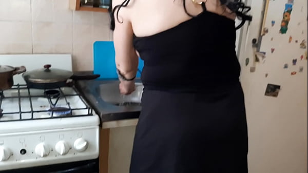 Download Video - While my stepmom is cooking dinner my girlfriend licks my pussy - Lesbian Illusion Girls