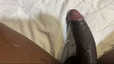 He deflowered my ass and filled my butt with sperm using that big, long cock.