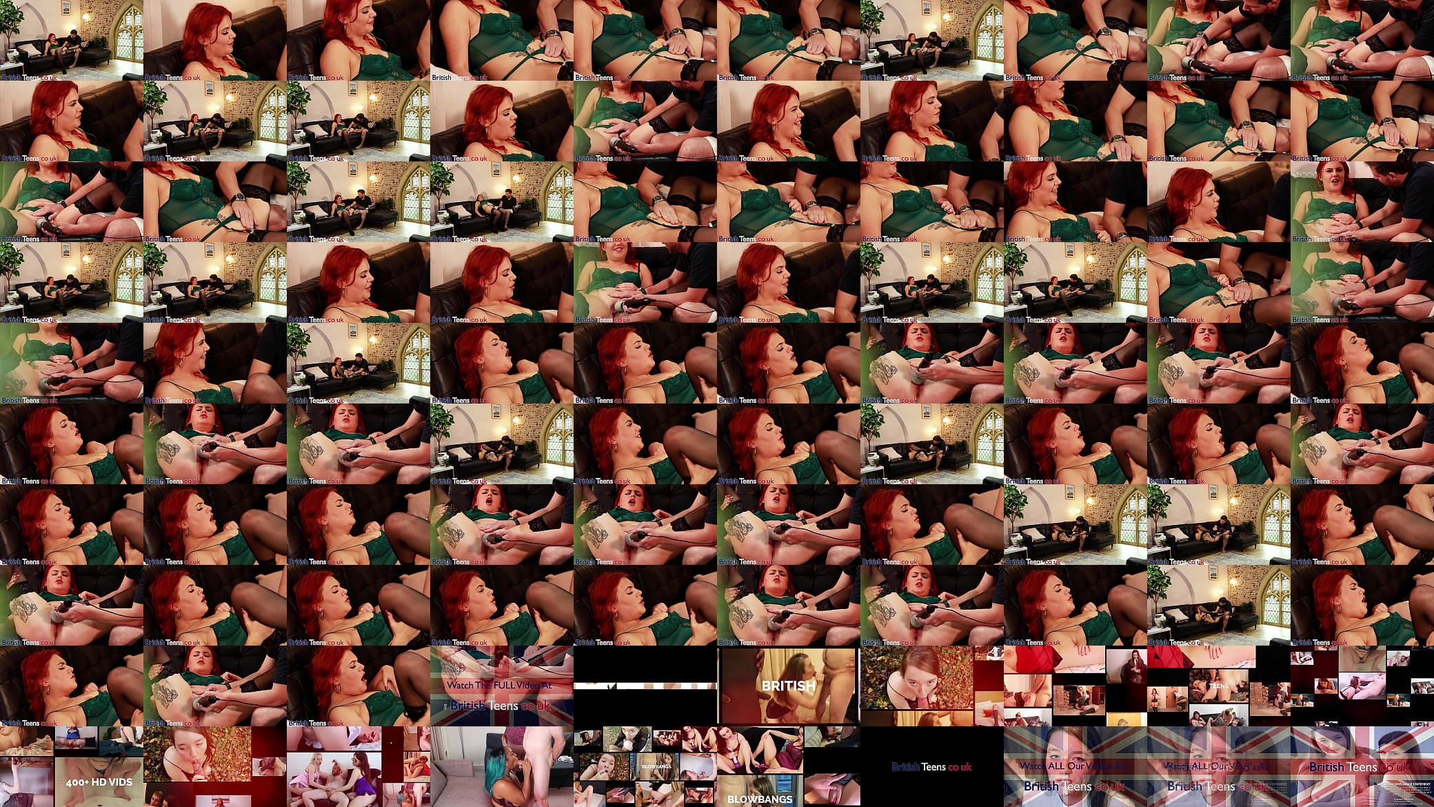 Essex Redhead Gets Teased And Edged With The Wand Until She Squirts 预览图