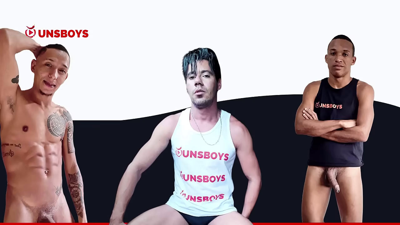 Tr&ecirc_s machos dotados gozando - Compila&ccedil_&atilde_o punhetas #2 (Thiago Moreno, J&uacute_lio Alves e Smith Mello)