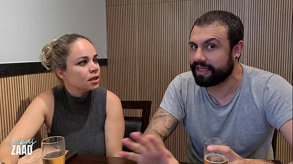 Talk Sex - I took the naughty submissive to eat something and then I put my cock inside her pussy