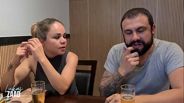 Talk Sex - I took the naughty submissive to eat something and then I put my cock inside her pussy