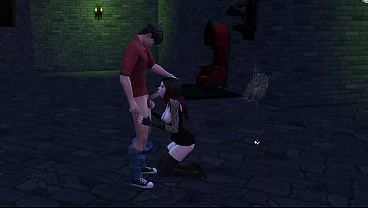 jv animation A hot vampire