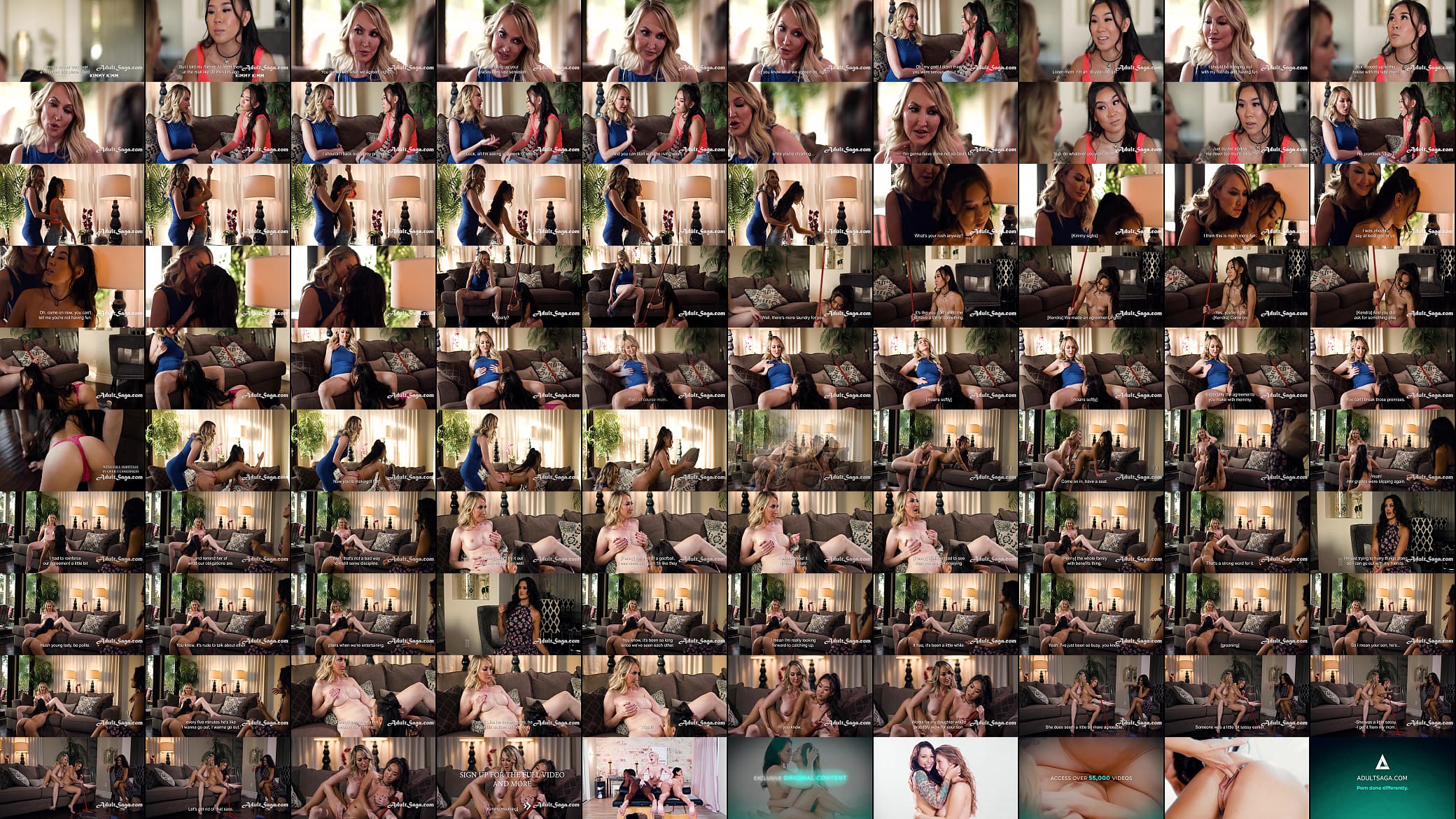 Freeusing Stepdaughter To Teach Her A Lesson - Kimmy Kimm, Kendra James 预览图