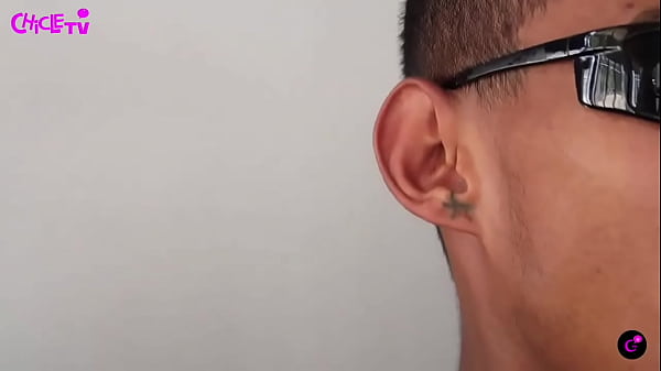 The tattoo artist tattooed the rasta's ear and it hurt him. 58 sec