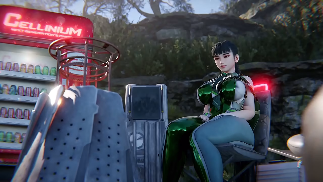 ARTISTA H:Reinamation3D MODELO:eve (stellar blade) animacionh