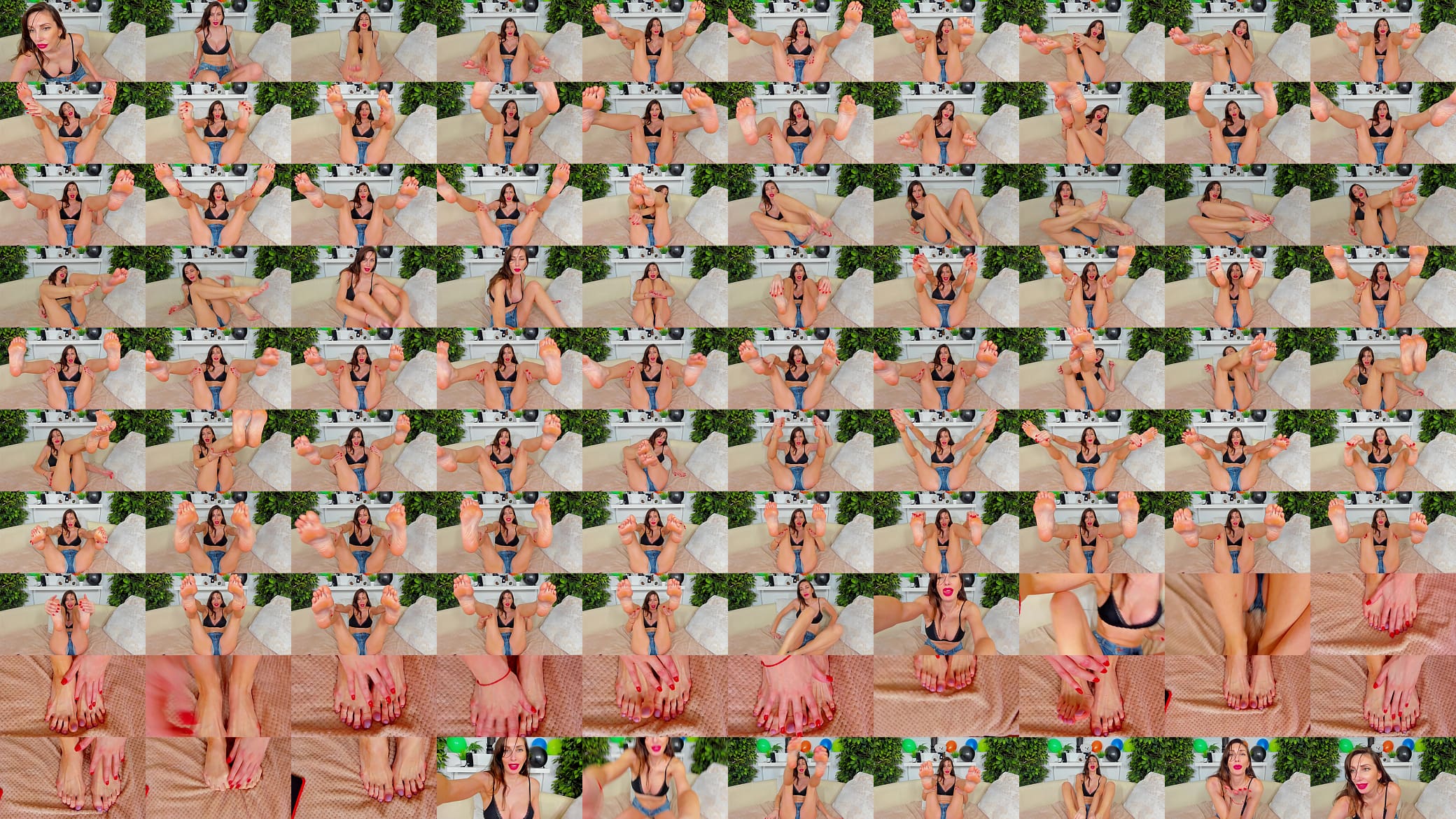 Im playing with my sexy legs 预览图