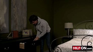 MILFON.com presents: September Reign & Josh Rivers go wild in Under The Bed