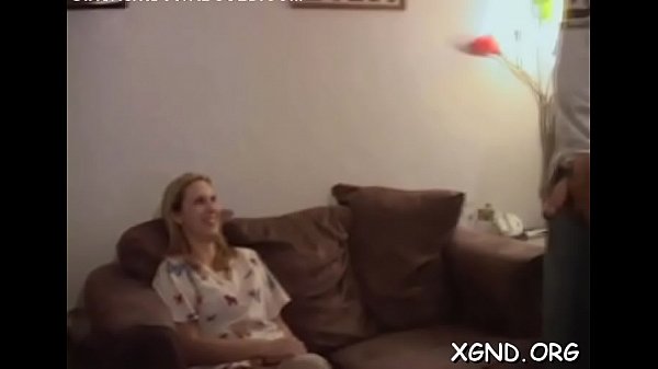 Brunette works jock big time