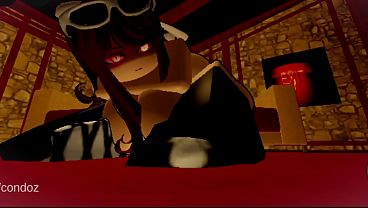 Me follo a una chica en roblox