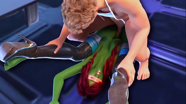 Sci fi babes get fucked in the deep space by aliens in hentai porn vr game