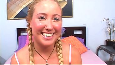 Then we get to see her creampie leaking from that sweet slutty cunt