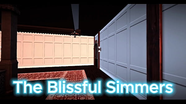 The Blissful Simmers Sims Evelyn and Eros get down and dirty in the library