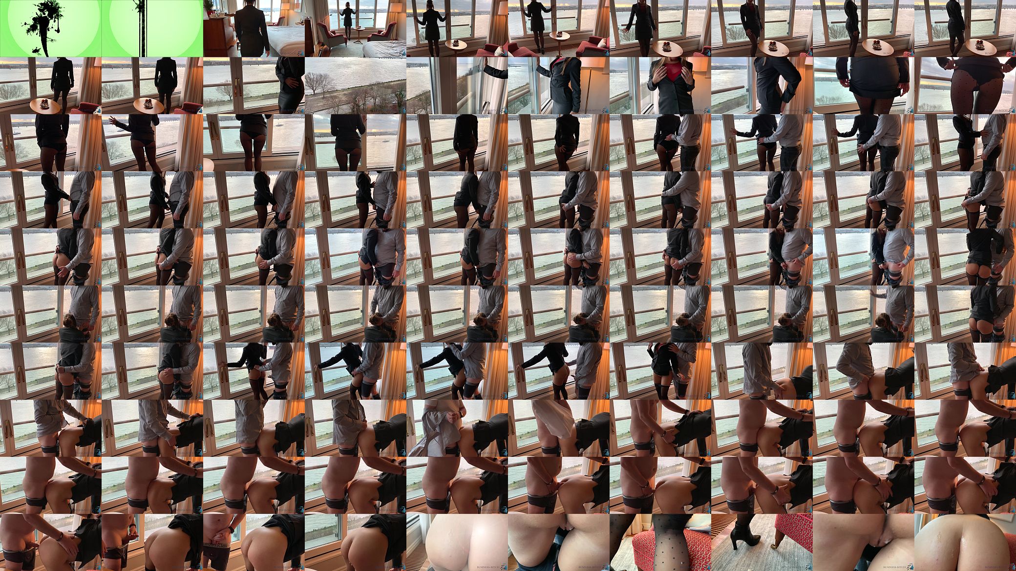 secretary fuck on business trip risky window, business-bitch 预览图