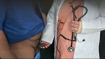 doctors having fun in clinic