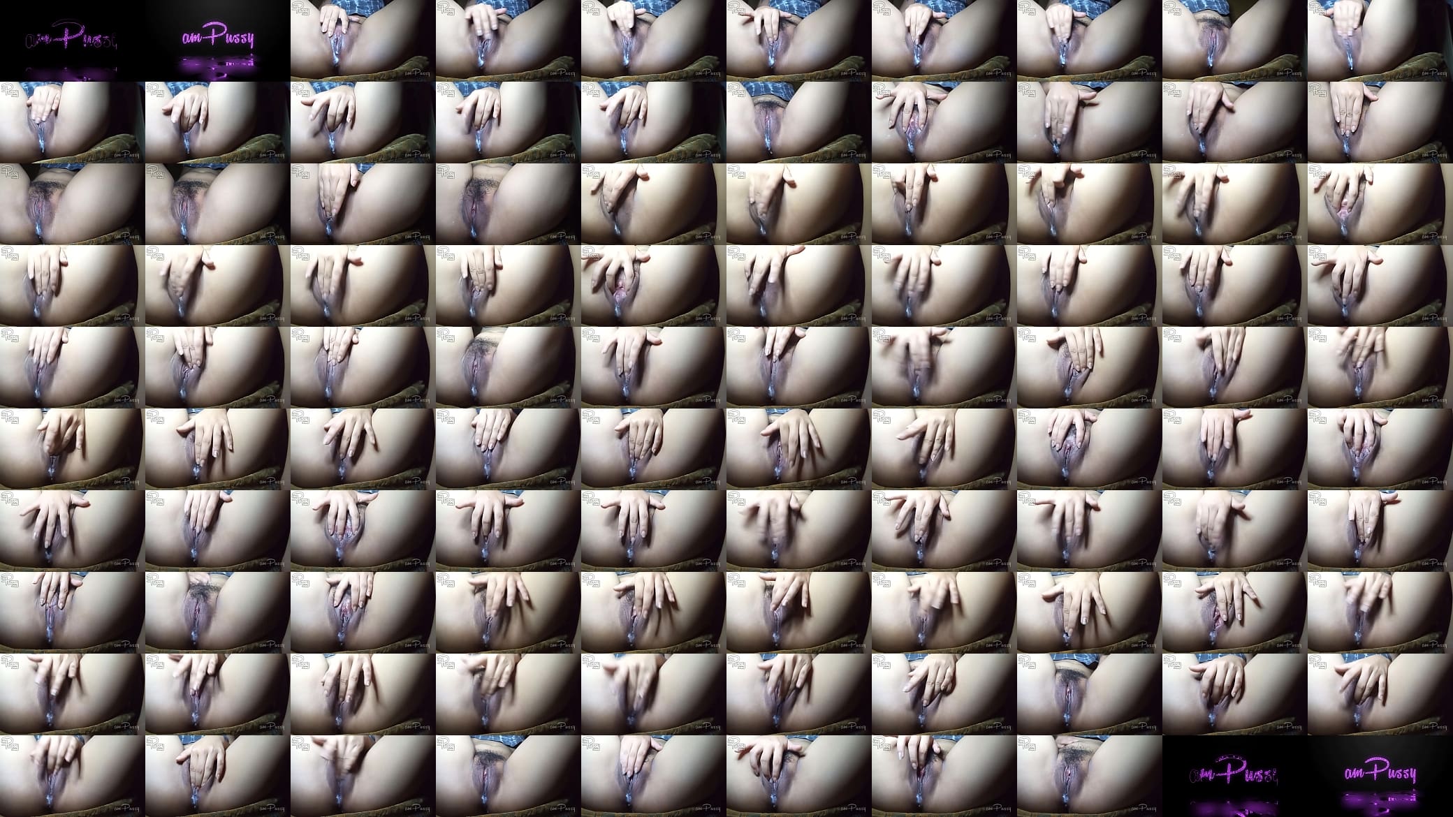 Wet Asian pussy masturbation 预览图