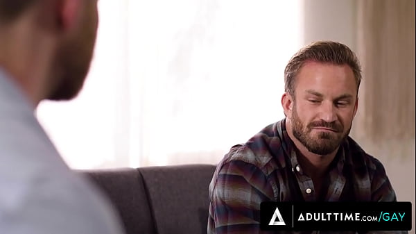 Download Video - ADULT TIME - Therapist Caden Jackson Gives Straight Client Bruce Jones His First Gay Anal Experience