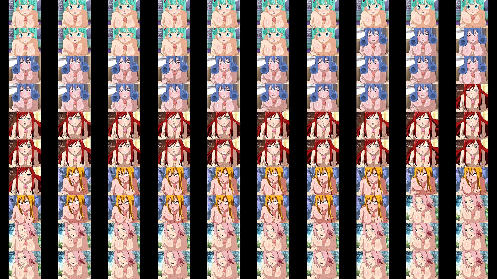 Anime titjob compilation bulma erza lucy juvia sakura 预览图